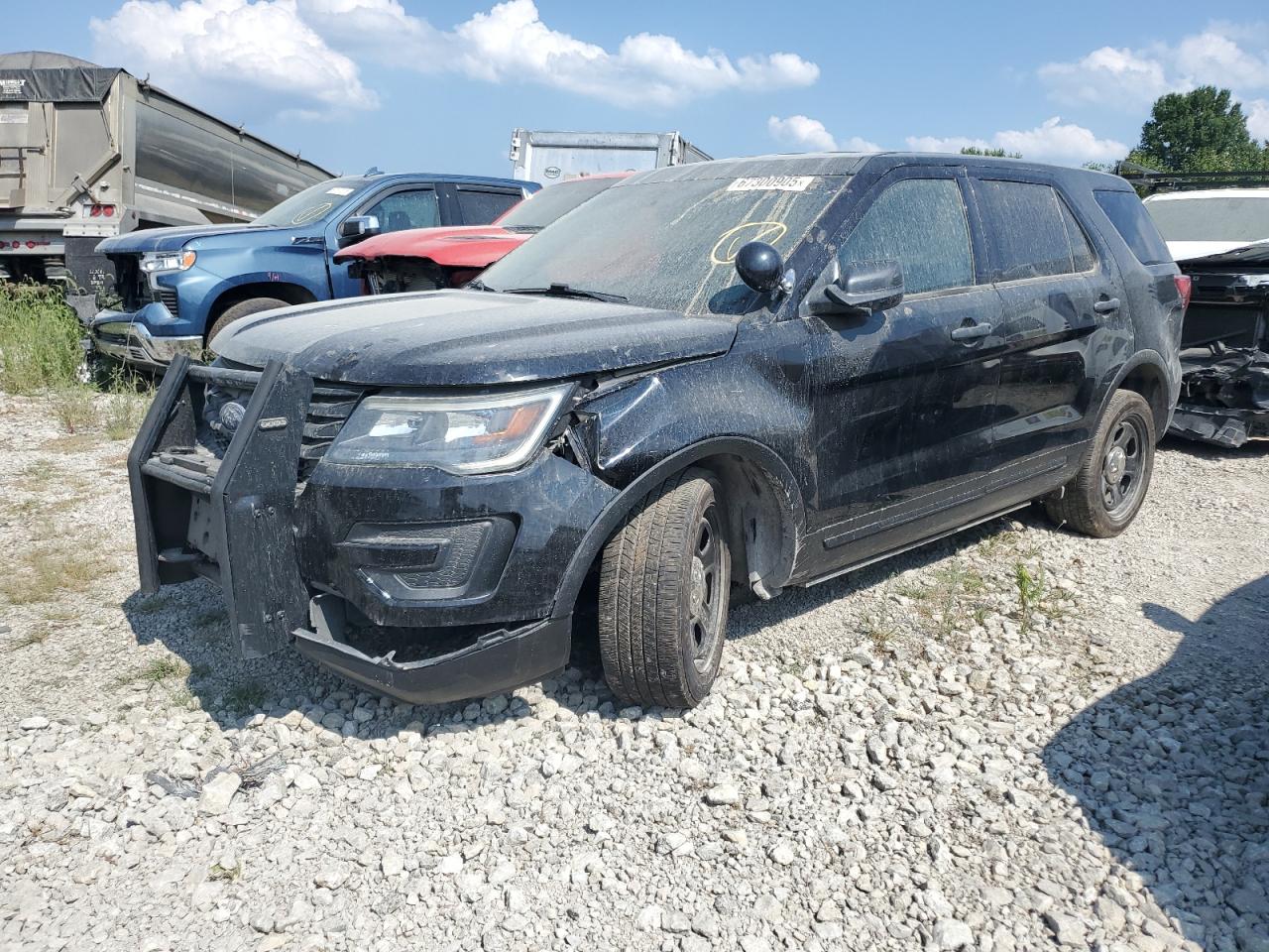 Lot #3259084086 2016 FORD EXPLORER POLICE INTERCEPTOR