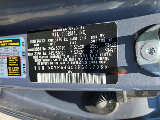 2024 KIA TELLURIDE 5XYP64GC2RG417065