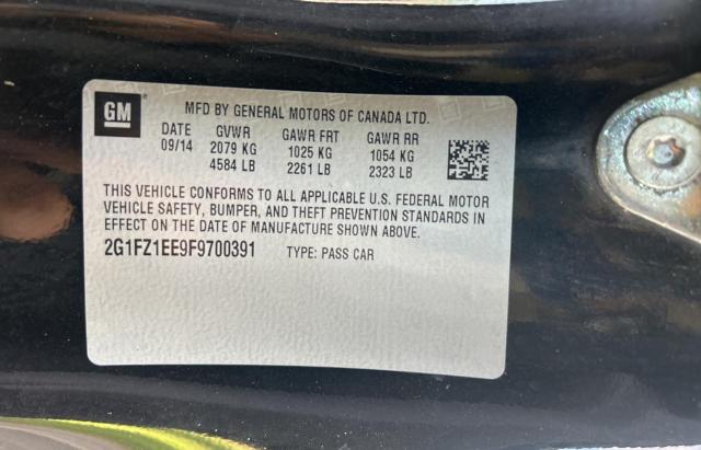2015 CHEVROLET CAMARO Z28 2G1FZ1EE9F9700391