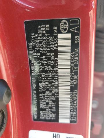 2015 TOYOTA COROLLA L - 2T1BURHE8FC292433