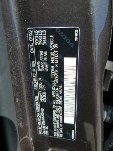 2024 VOLVO S60 PLUS 7JRL12TL4RG290440