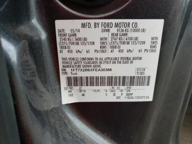2015 FORD F250 SUPER DUTY 1FT7X2B6XFEA30366