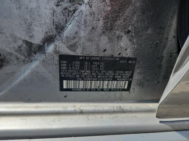 2020 SUBARU IMPREZA SPORT 4S3GTAM61L3729458