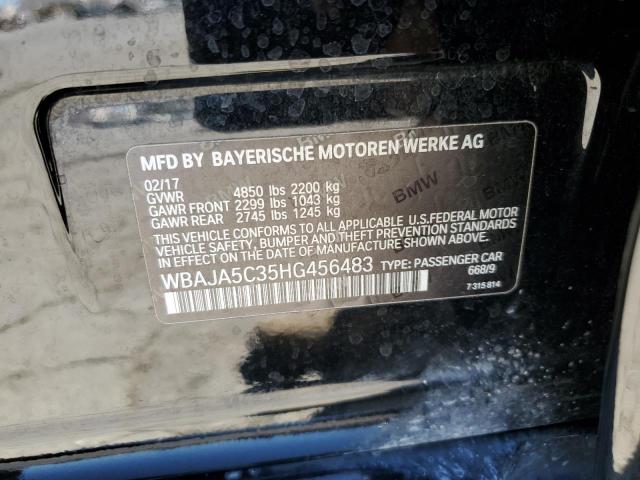 2017 BMW 530 I WBAJA5C35HG456483