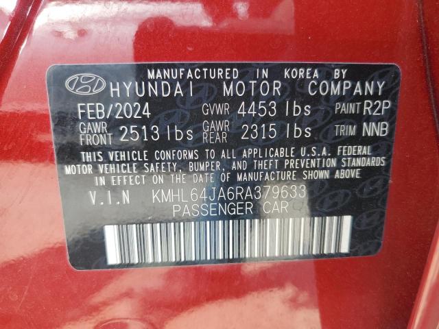 2024 HYUNDAI SONATA SEL KMHL64JA6RA379633