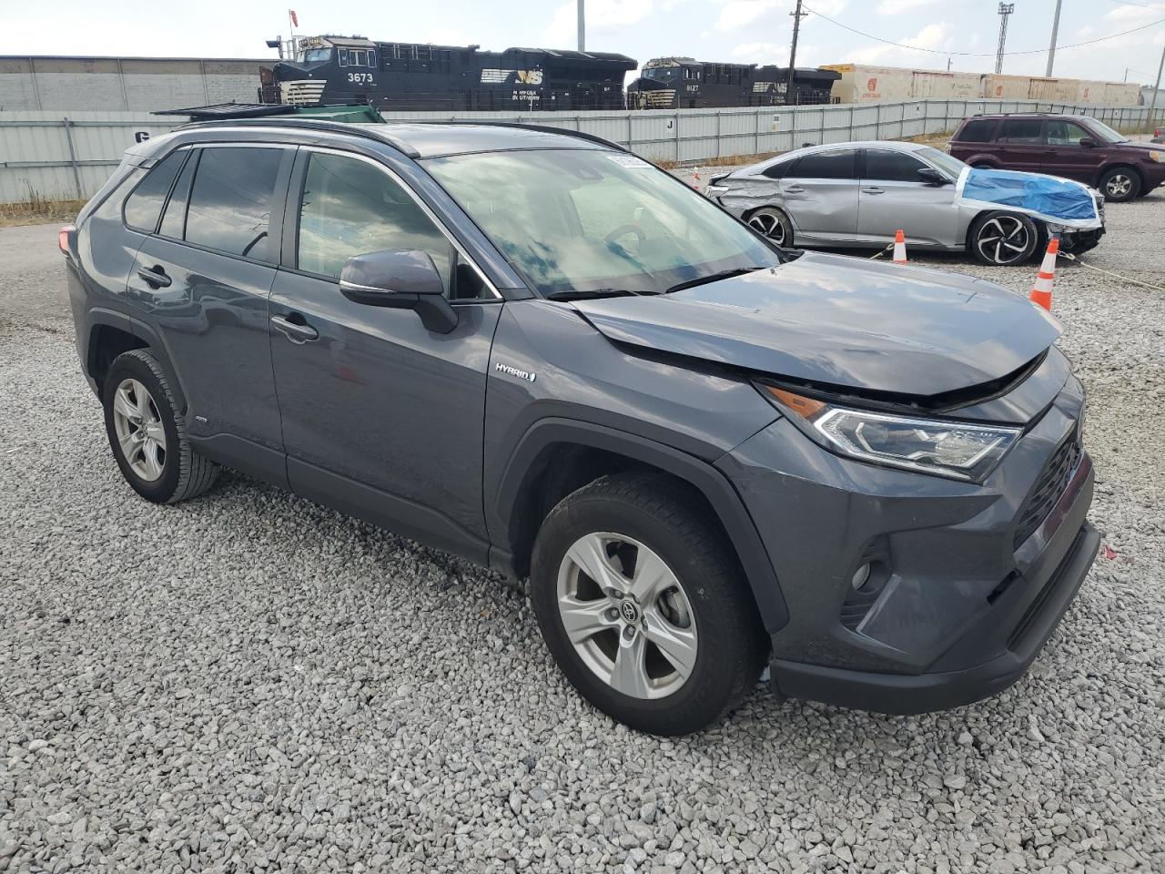 Lot #3317865903 2021 TOYOTA RAV4 XLE