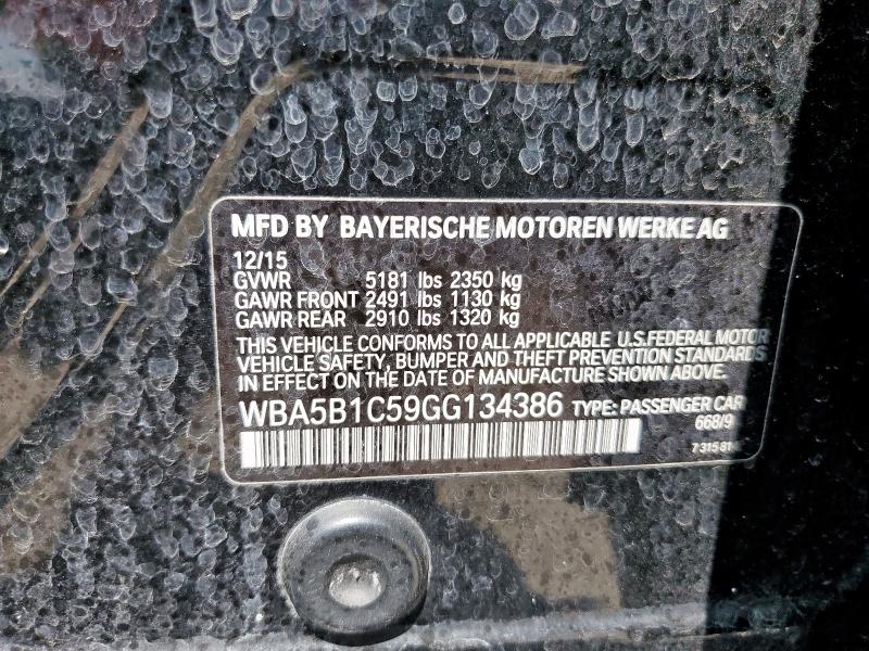 2016 BMW 535 I WBA5B1C59GG134386
