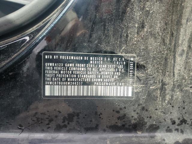 2019 VOLKSWAGEN JETTA S 3VWCB7BU8KM266217