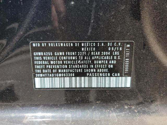 2016 VOLKSWAGEN GTI S/SE 3VW4T7AU1GM063308