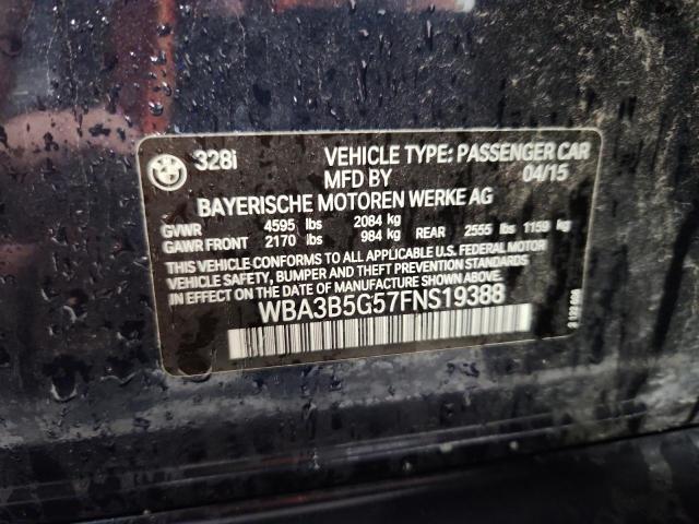 2015 BMW 328 XI SUL WBA3B5G57FNS19388