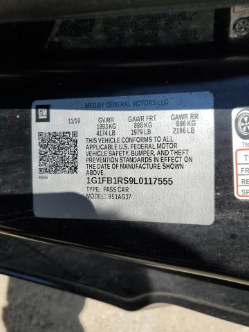 2020 CHEVROLET CAMARO LS 1G1FB1RS9L0117555