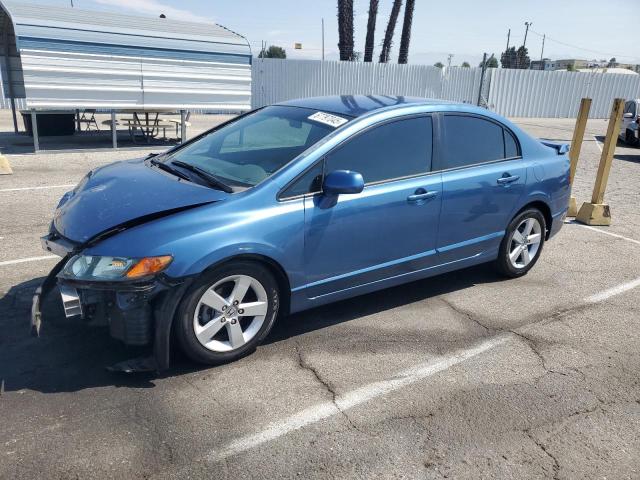HONDA CIVIC LX 2008 blue  gas 2HGFA16598H525521 photo #1
