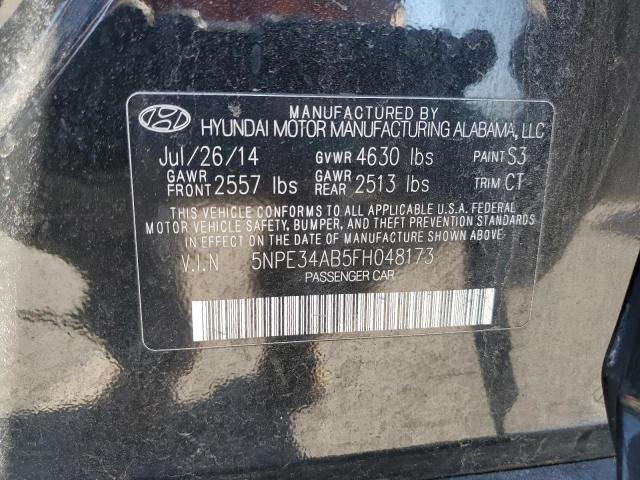 2015 HYUNDAI SONATA SPO 5NPE34AB5FH048173