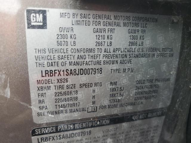 2018 BUICK ENVISION E LRBFX1SA8JD007918