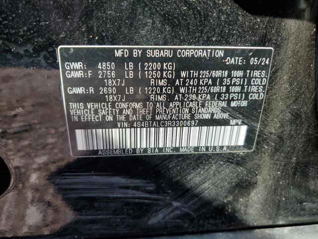 2024 SUBARU OUTBACK ONYX EDITION 4S4BTALC3R3300697
