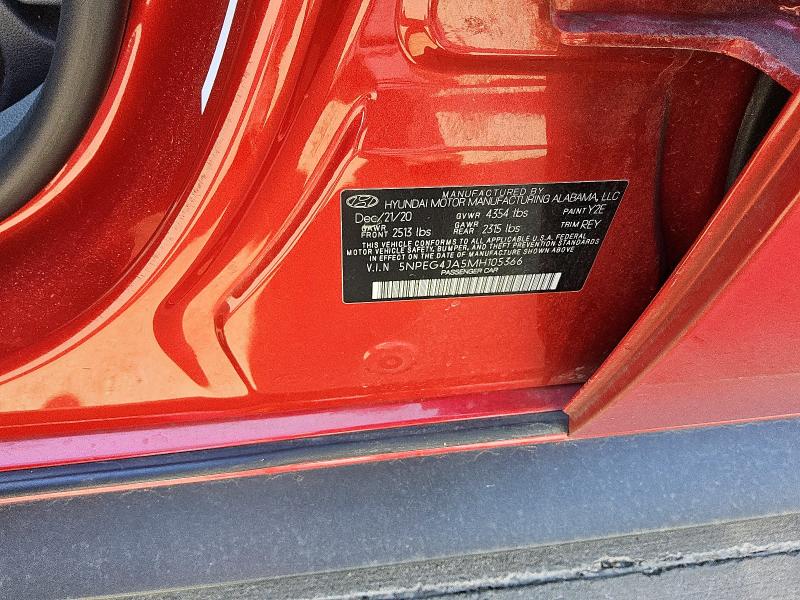 2021 HYUNDAI SONATA SE 5NPEG4JA5MH105366