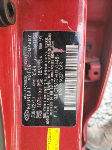 2017 HYUNDAI ACCENT SE - KMHCT5AE5HU351448