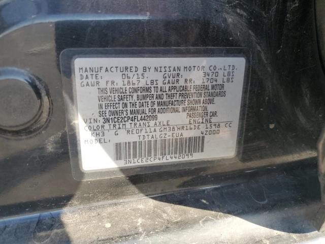 2015 NISSAN VERSA NOTE 3N1CE2CP4FL442099