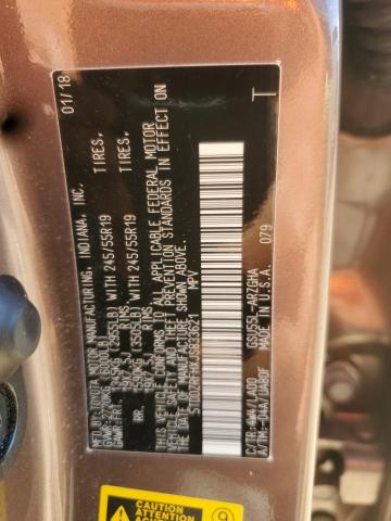 2018 TOYOTA HIGHLANDER 5TDDZRFHXJS833621