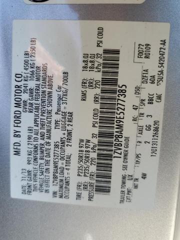 2014 FORD MUSTANG - 1ZVBP8AM9E5277385