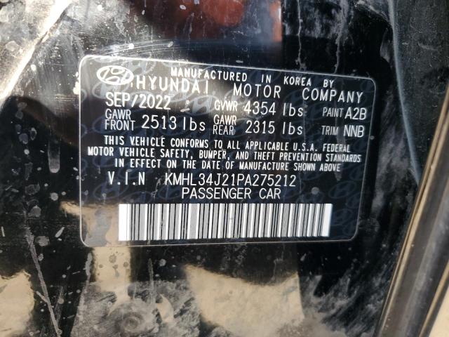 2023 HYUNDAI SONATA LIM - KMHL34J21PA275212