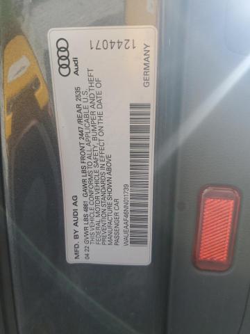 2022 AUDI A4 PREMIUM WAUEAAF46NN011739