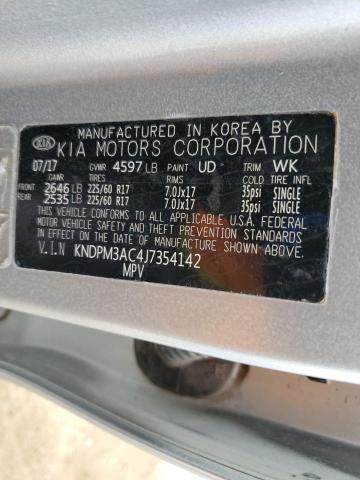 2018 KIA SPORTAGE L - KNDPM3AC4J7354142