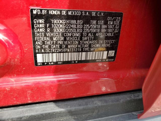 2023 HONDA HR-V SPORT 3CZRZ2H58PM731219