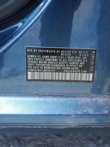 2020 VOLKSWAGEN JETTA SEL 3VWEB7BU1LM028137