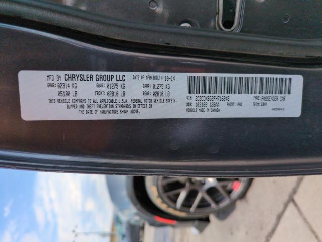 2015 DODGE CHARGER SE 2C3CDXBG2FH716248