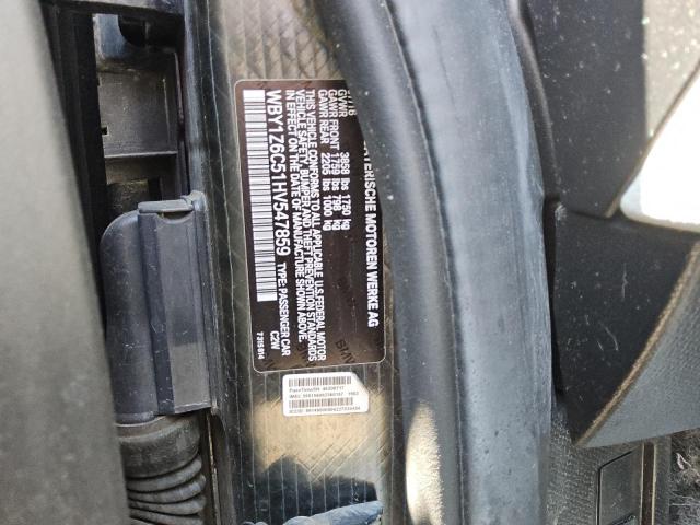 2017 BMW I3 BEV WBY1Z6C51HV547859