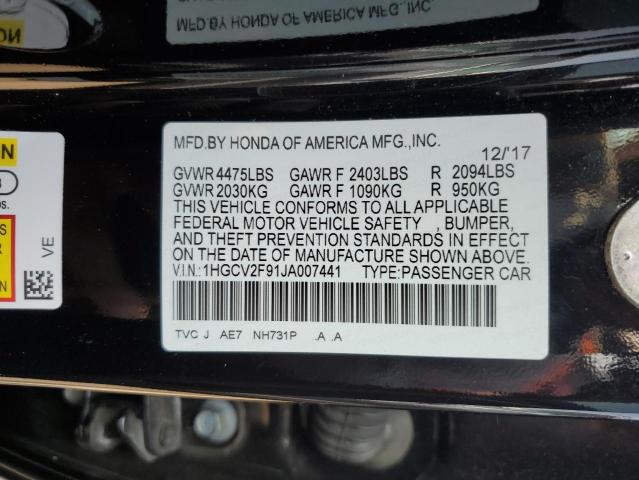 2018 HONDA ACCORD TOU 1HGCV2F91JA007441