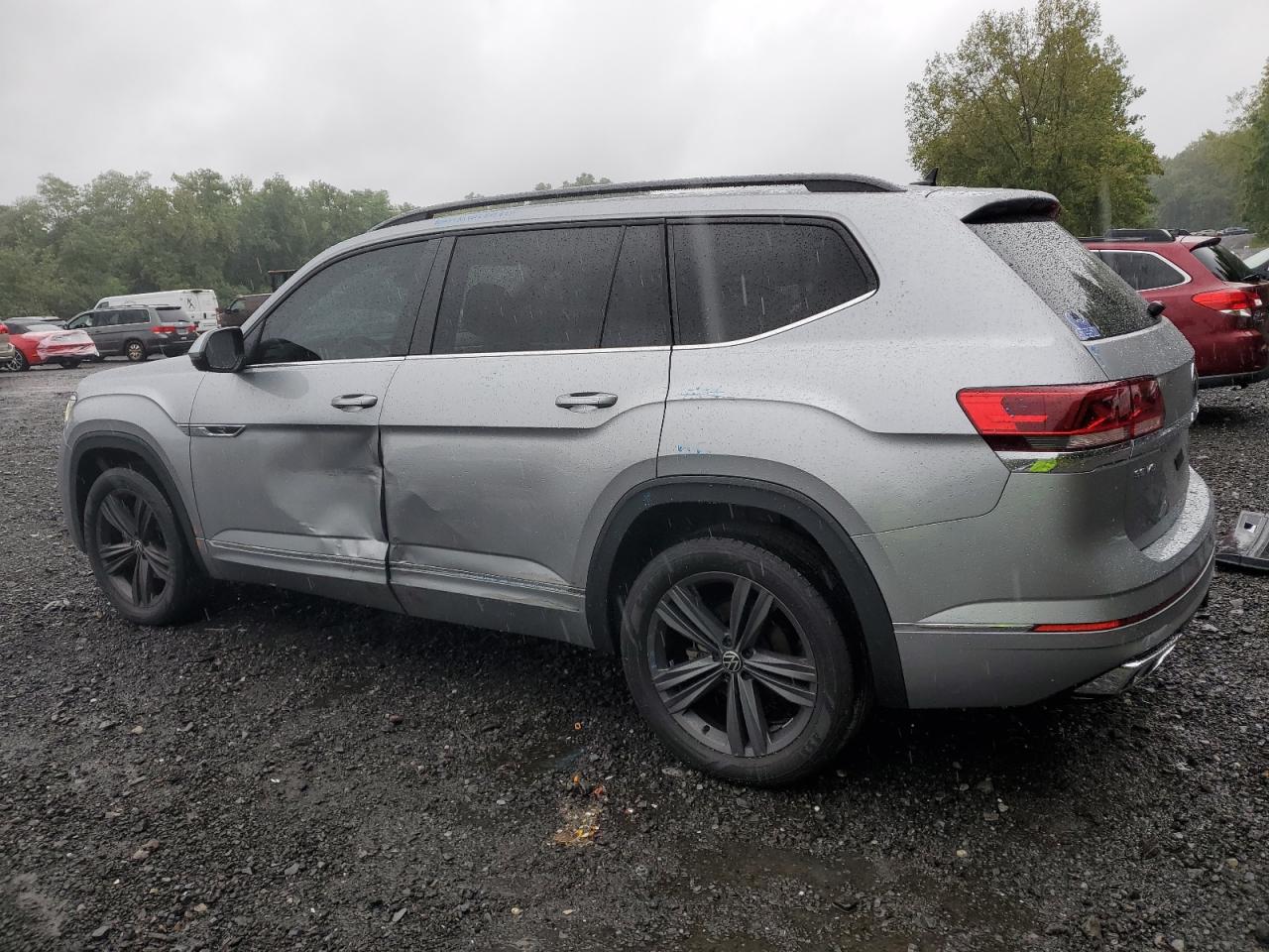 Lot #3310318955 2021 VOLKSWAGEN ATLAS SE