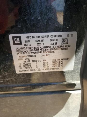 2023 CHEVROLET TRAILBLAZE KL79MUSL7PB005394