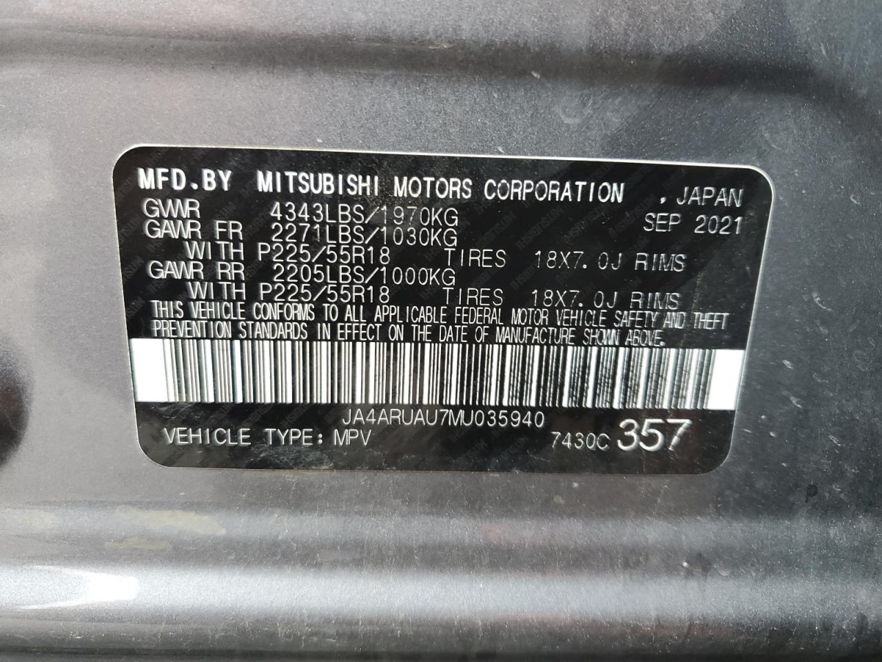 MITSUBISHI OUTLANDER ES