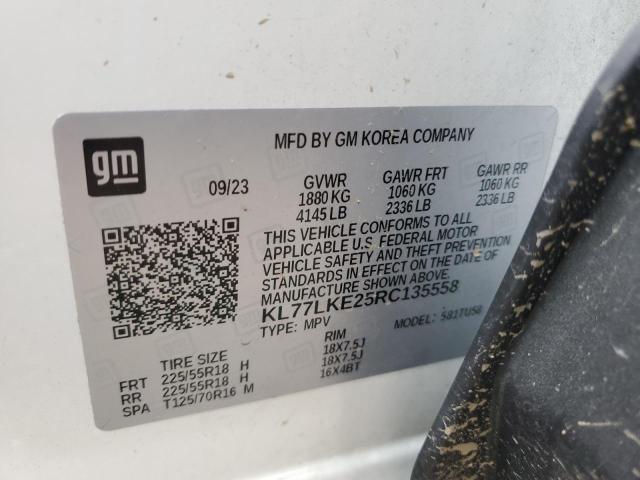 2024 CHEVROLET TRAX ACTIV KL77LKE25RC135558