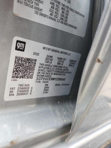 2023 GMC SIERRA K15 - 1GTVUCE89PZ330543