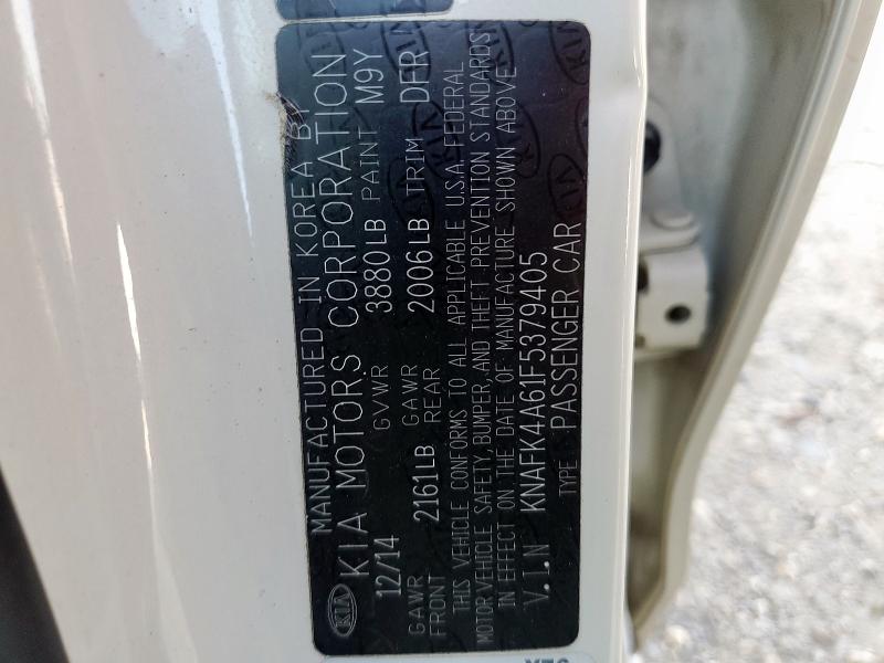 2015 KIA FORTE LX - KNAFK4A61F5379405