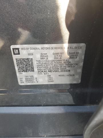 2019 GMC TERRAIN SL 3GKALMEV6KL333434