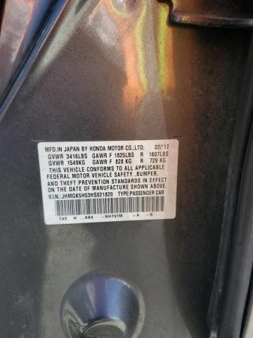 2017 HONDA FIT LX JHMGK5H53HS021820