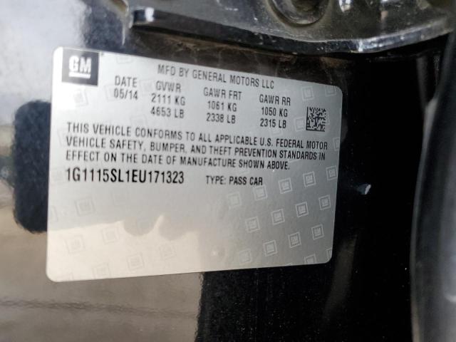 2014 CHEVROLET IMPALA LT - 1G1115SL1EU171323