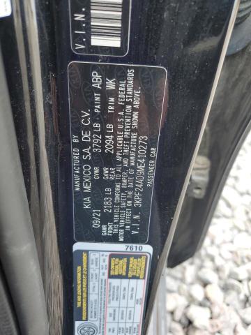 2021 KIA FORTE FE 3KPF24AD9ME410273