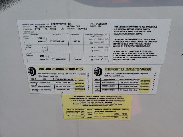 2022 WILDWOOD SIERRA #3292478696