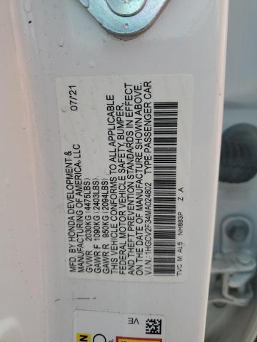 2021 HONDA ACCORD SPORT - 1HGCV2F34MA024802