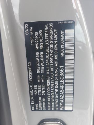 2024 PORSCHE MACAN BASE WP1AA2A54RLB03651