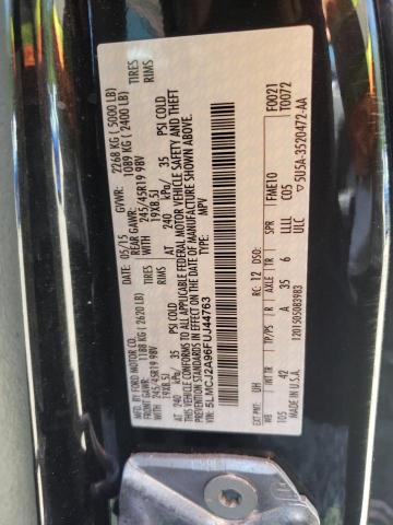 2015 LINCOLN MKC 5LMCJ2A96FUJ44763