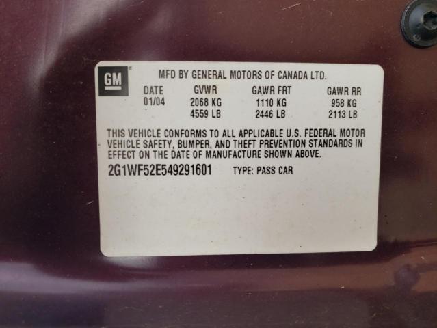 2004 CHEVROLET IMPALA #3312473617