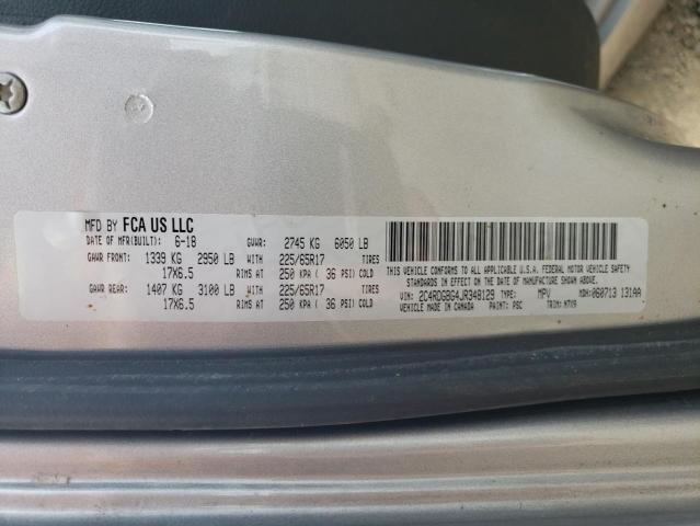 2018 DODGE GRAND CARA - 2C4RDGBG4JR348129