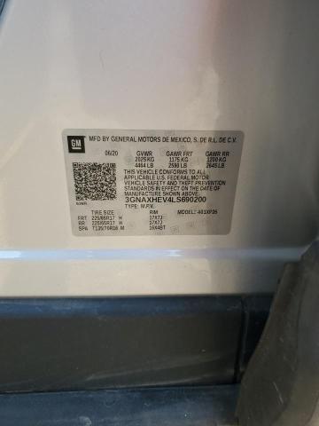 2020 CHEVROLET EQUINOX LS 3GNAXHEV4LS690200