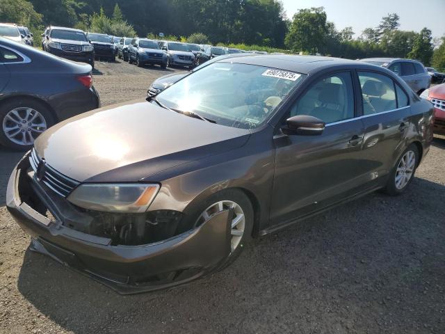 VOLKSWAGEN JETTA SE 2014 tan sedan 4d gas 3VWD17AJ2EM410699 photo #1